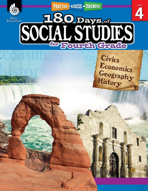 180 Days: Social Studies for Fourth Grade