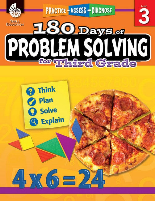 180 Days: Problem Solving for Third Grade