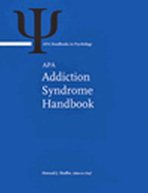 APA Addiction Syndrome Handbook