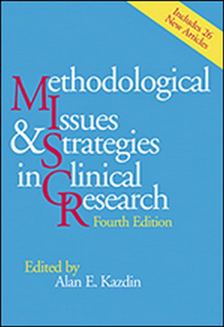 Methodological Issues & Strategies in Clinical Research