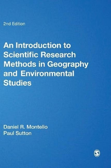 An Introduction to Scientific Research Methods in Geography and Environm