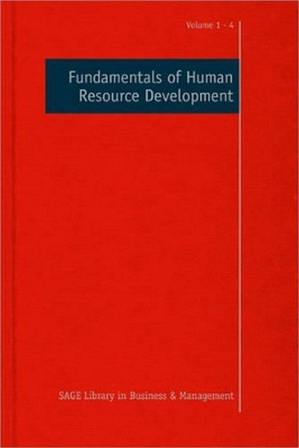 Fundamentals of Human Resource Development