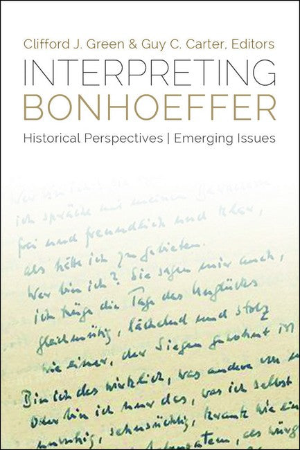 Interpreting Bonhoeffer