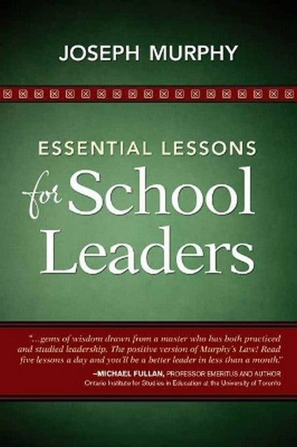 Essential Lessons for School Leaders