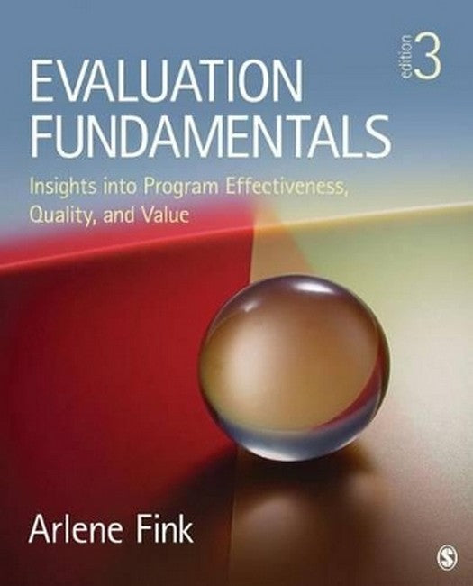 Evaluation Fundamentals 3/e