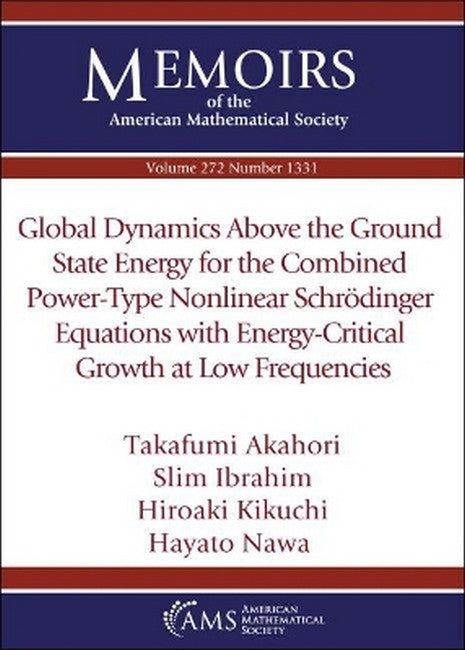 Global Dynamics Above the Ground State Energy for the Combined Power-Type Nonlinear Schrodinger Equations with Energy-Critical Growth at Low Fre