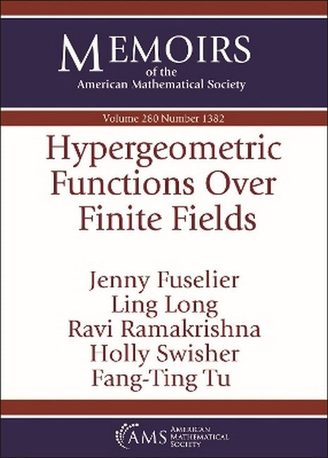 Hypergeometric Functions Over Finite Fields