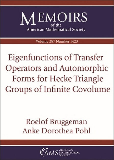 Eigenfunctions of Transfer Operators and Automorphic Forms for Hecke Triangle Groups of Infinite Covolume
