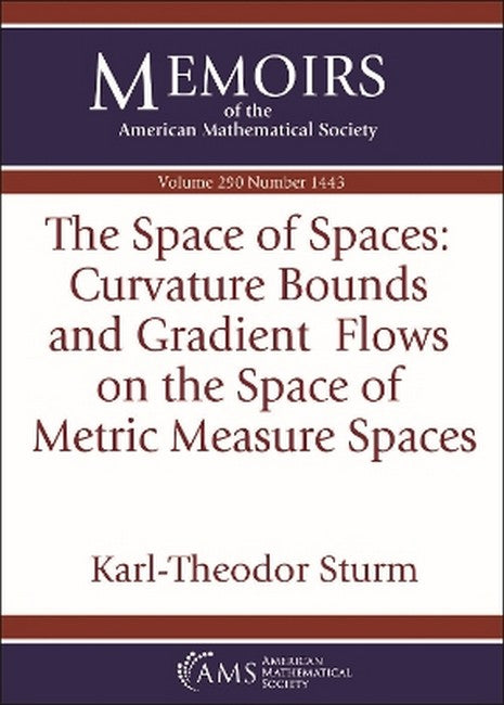 The Space of Spaces: Curvature Bounds and Gradient Flows on the Space ofric Measure Spaces