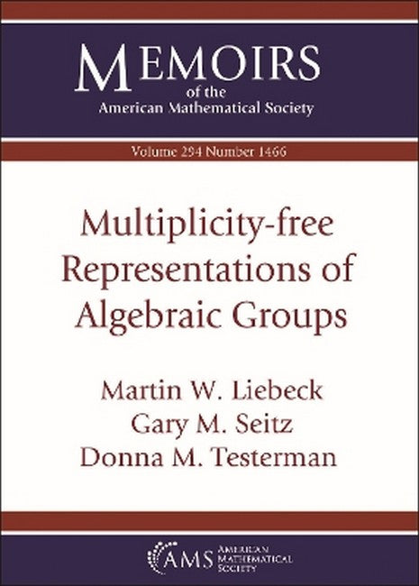 Multiplicity-free Representations of Algebraic Groups