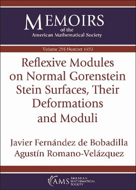 Reflexive Modules on Normal Gorenstein Stein Surfaces, Their Deformations and Moduli