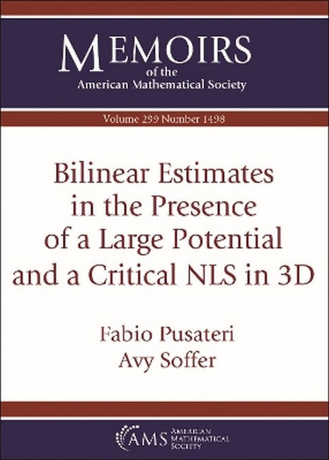 Bilinear Estimates in the Presence of a Large Potential and a Critical NLS in 3D