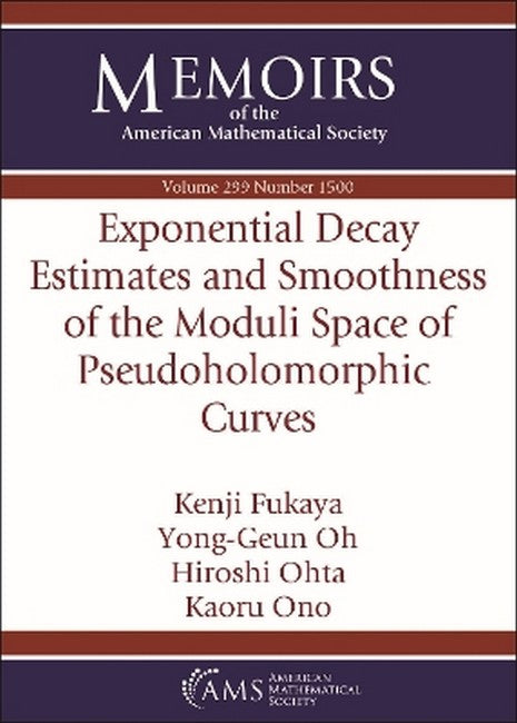 Exponential Decay Estimates and Smoothness of the Moduli Space of Pseudoholomorphic Curves