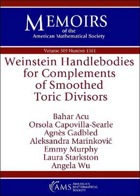 Weinstein Handlebodies for Complements of Smoothed Toric Divisors