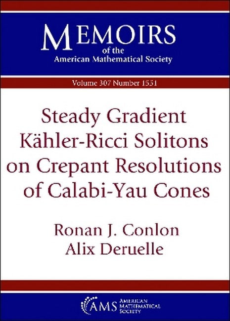 Steady Gradient Kahler-Ricci Solitons on Crepant Resolutions of Calabi-Yau Cones