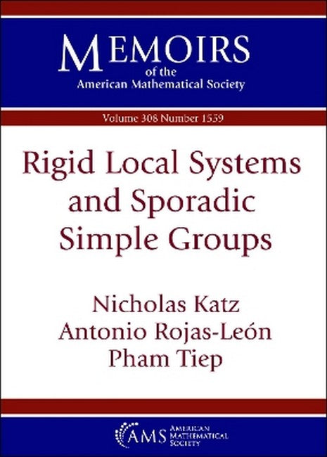 Rigid Local Systems and Sporadic Simple Groups