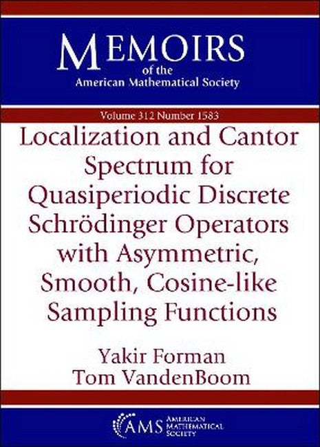 Localization and Cantor Spectrum for Quasiperiodic Discrete SchrodingerOperators with Asymmetric, Smooth, Cosine-like Sampling Functions