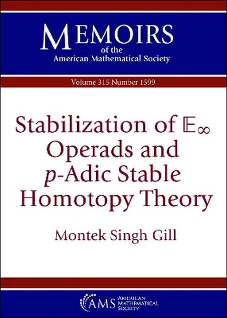 Stabilization of $\mathbb{E}_\infty$ Operads and $p$-Adic Stable Homotopy Theory