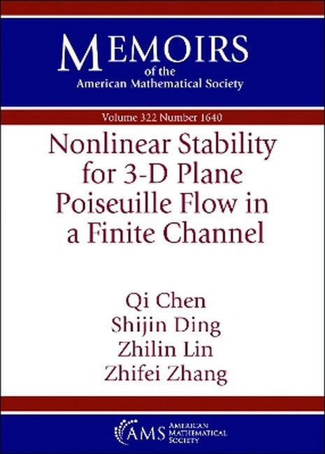 Nonlinear Stability for 3-D Plane Poiseuille Flow in a Finite Channel