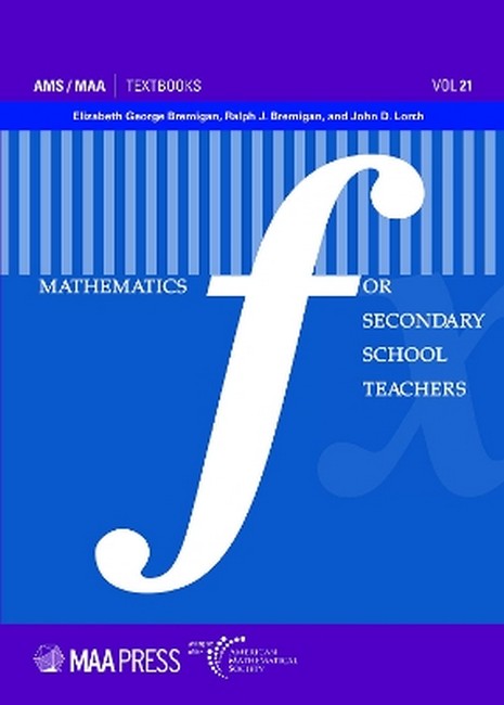 Mathematics for Secondary School Teachers