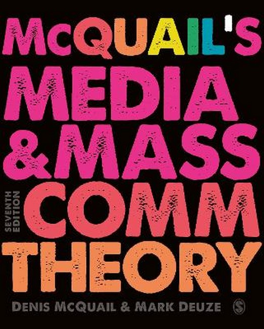 McQuail's Media and Mass Communication Theory 7/e