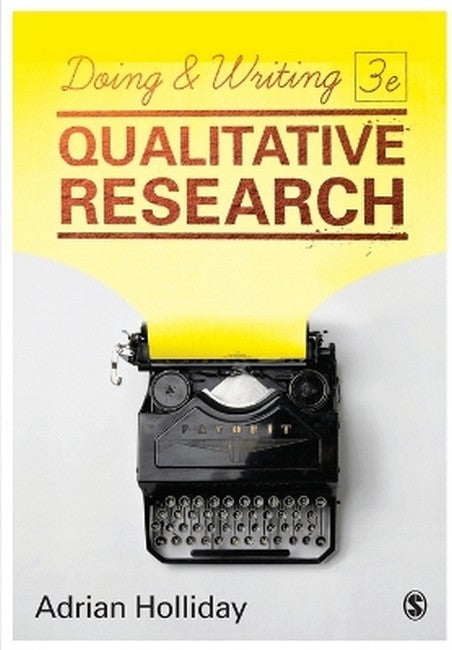 Doing & Writing Qualitative Research 3/e