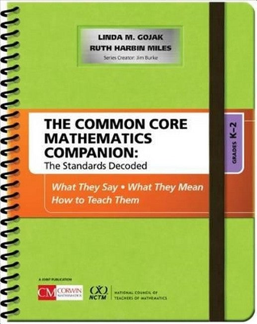 The Common Core Mathematics Companion: The Standards Decoded, Grades K-2