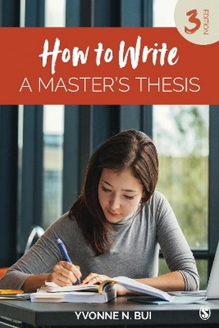 How to Write a Master's Thesis 3/e