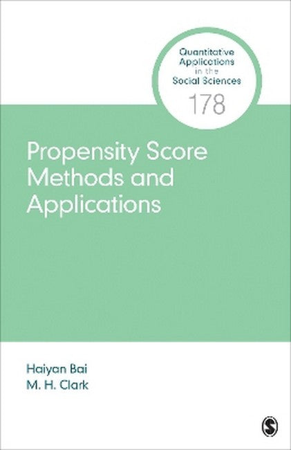 Propensity Score Methods and Applications