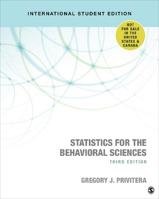 Statistics for the Behavioral Sciences 3/e