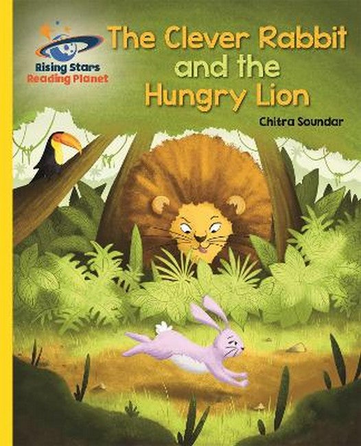 Reading Planet - The Clever Rabbit and the Hungry Lion- Yellow: Galaxy