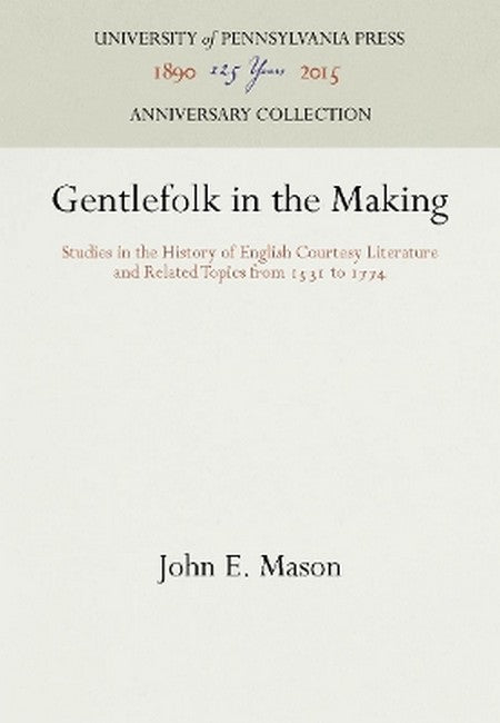 Gentlefolk in the Making 2016/e