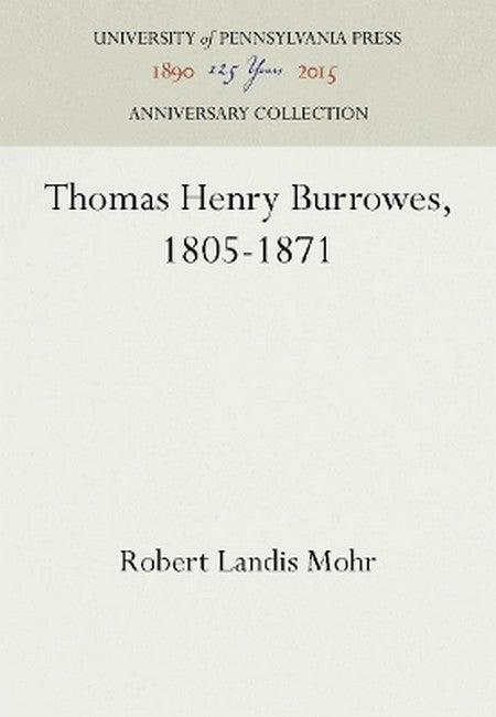 Thomas Henry Burrowes, 1805-1871 2016/e