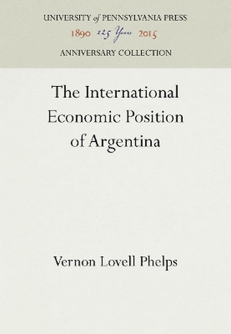 The International Economic Position of Argentina 2016/e