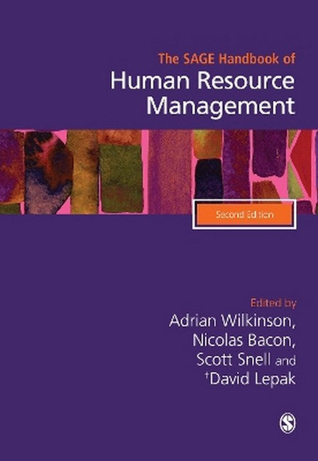 The SAGE Handbook of Human Resource Management 2/e