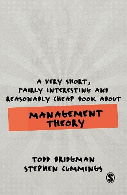 A Very Short, Fairly Interesting and Reasonably Cheap Book about Managem