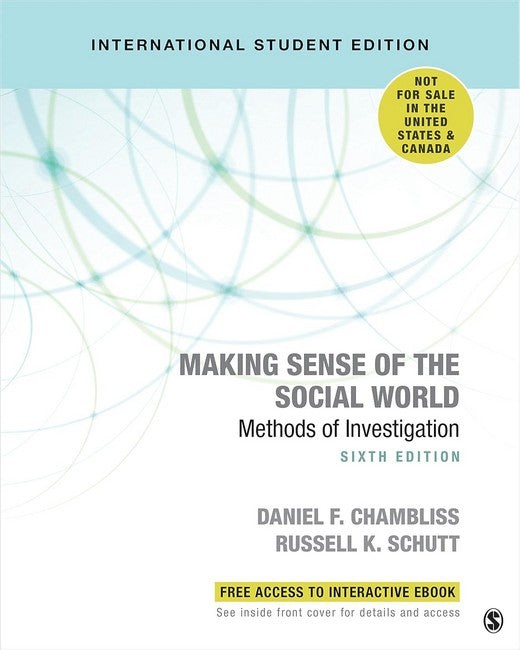 Making Sense of the Social World - International Student Edition 6/e