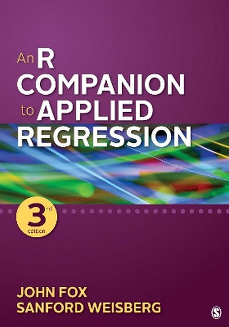 An R Companion to Applied Regression 3/e
