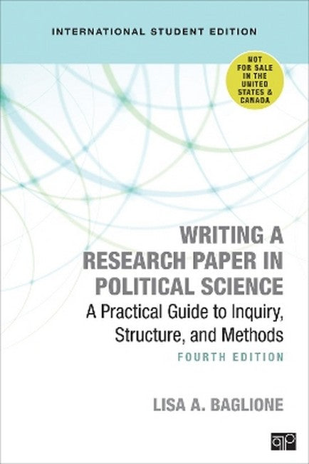 Writing a Research Paper in Political Science - International Student Edition 4/e