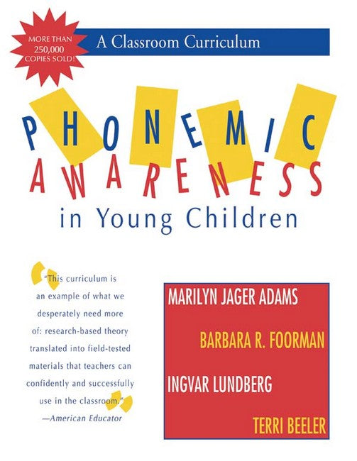 Phonemic Awareness in Young Children 2/e