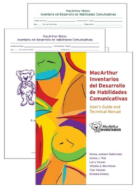 Macarthur Communicative Development Inventories (CDIs)  Complete Set ofMacarthur Inventarios (User's Guide and Package of 25 of Each Form)