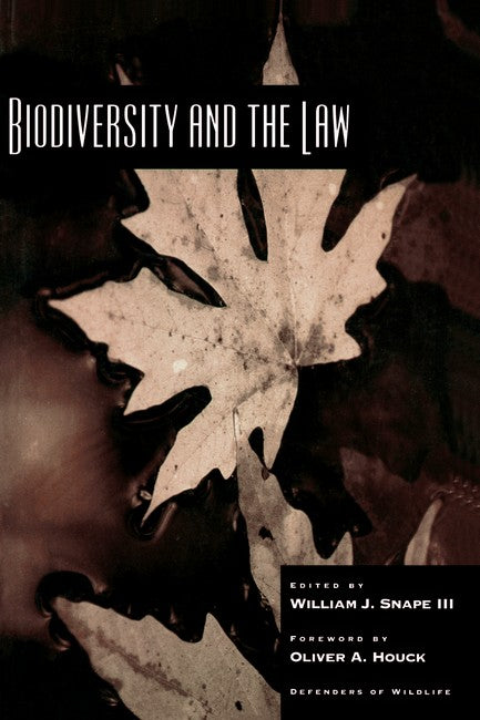 Biodiversity and the Law