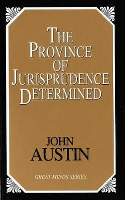 The Province of Jurisprudence Determined