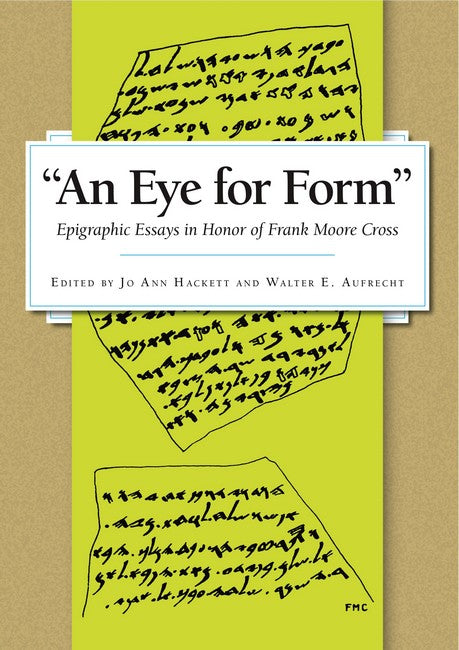 An Eye for Form