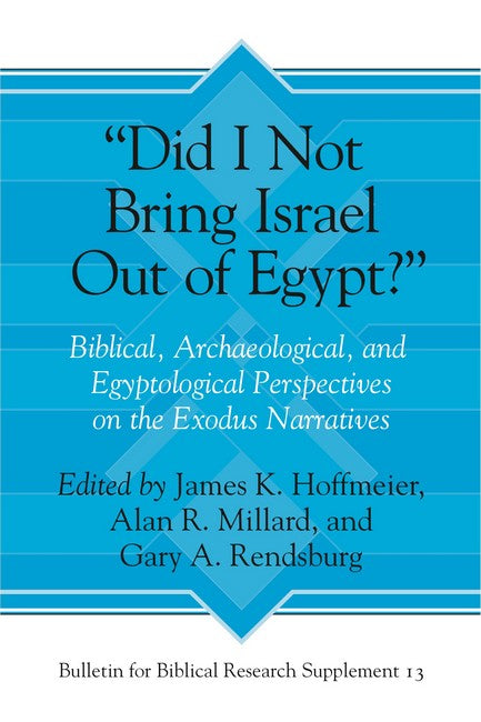 ""Did I Not Bring Israel Out of Egypt?""