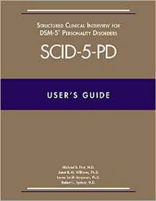 User's Guide for the Structured Clinical Interview for DSM-5 Personality