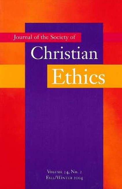 Journal of the Society of Christian Ethics