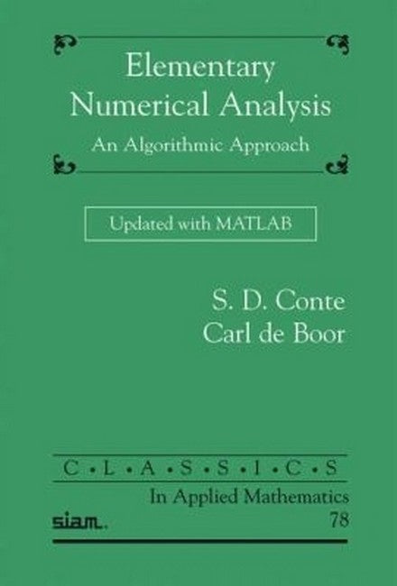 Elementary Numerical Analysis