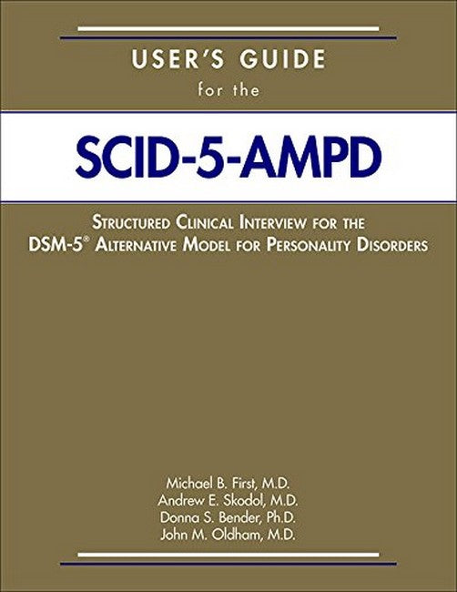 User's Guide for the Structured Clinical Interview for the DSM-5 (R) Alt