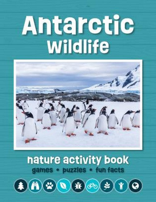 Antarctic Wildlife Nature Activity Book